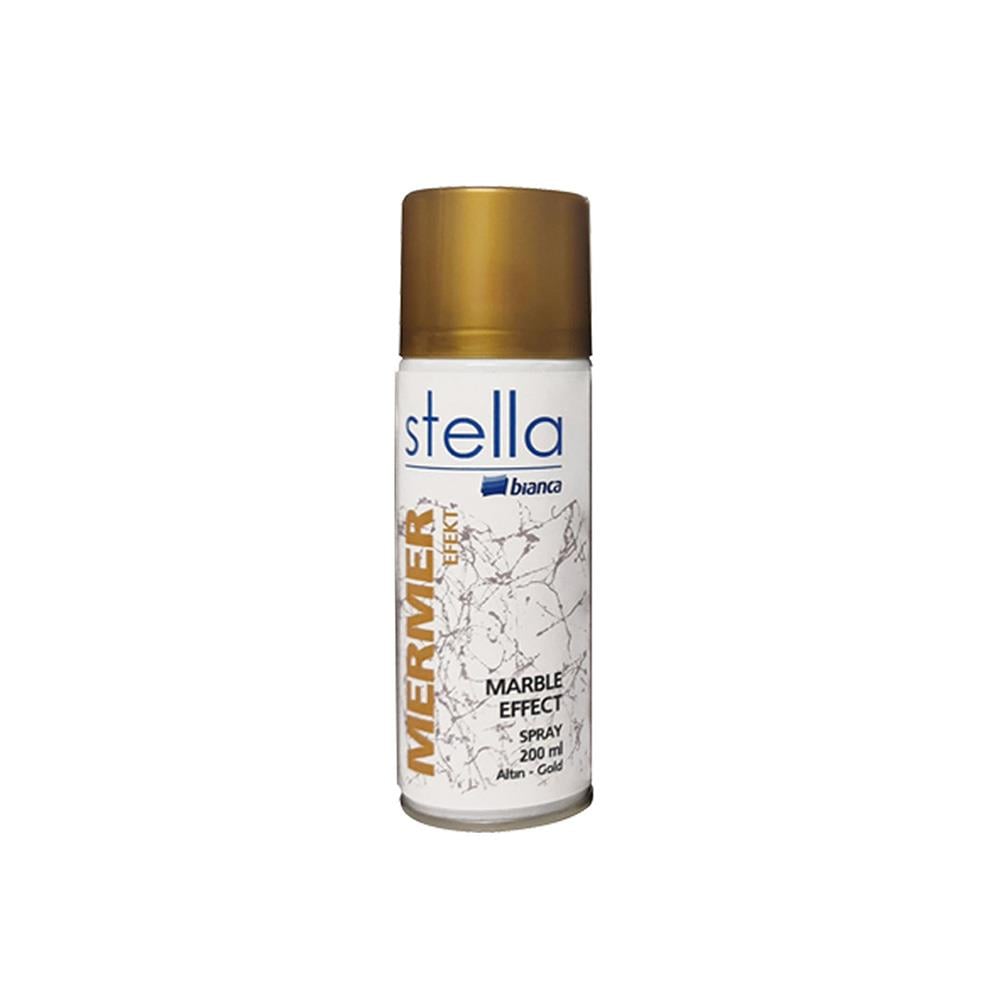 Bianca Stella Mermer Efekti Sprey 200 Ml Altın resmi