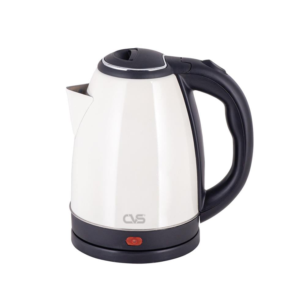 CVS DN-00015 Beyaz Burgaz Çelik Kettle resmi