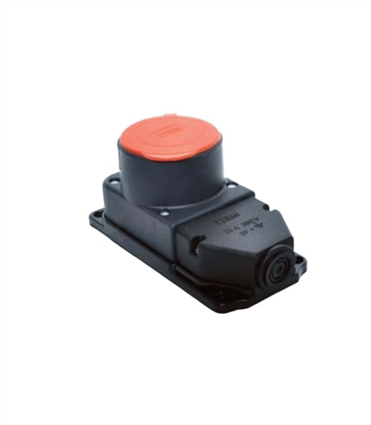 Trifaze Kapaklı Kauçuk Tekli Priz 3x25ah 380v resmi