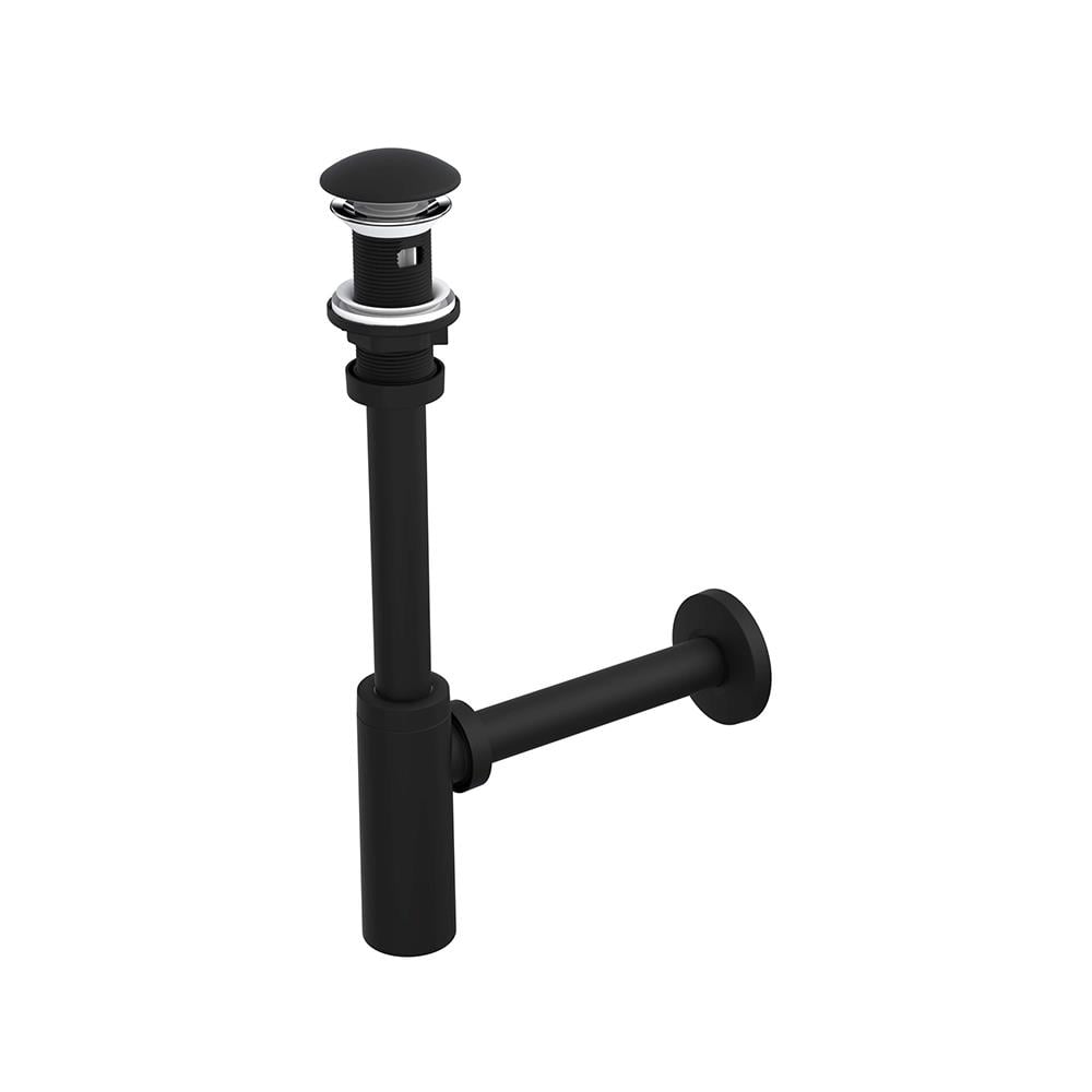 Moon Pop Up Ayarlanabilen Lavabo Sifonu Taşma Delikli Mat Siyah 300 Mm 220480 resmi