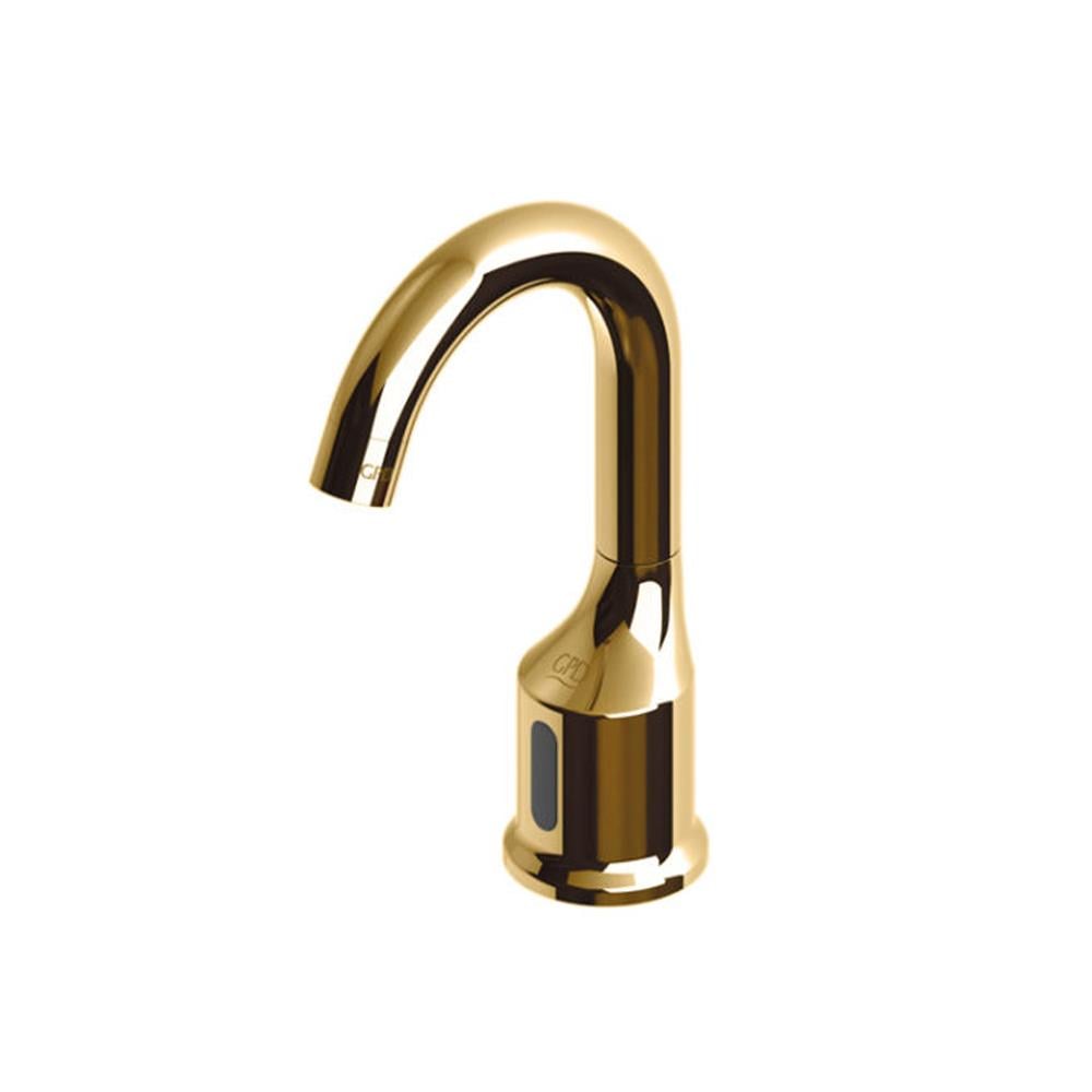 GPD Fotoselli Lavabo Bataryası (Çift Su Girişli) Altın Flb11-a resmi