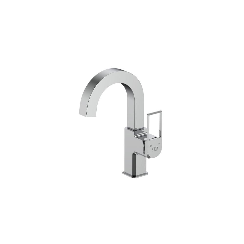 GPD Quadro Tek Gövde Lavabo Bataryası Krom Mtl190 resmi