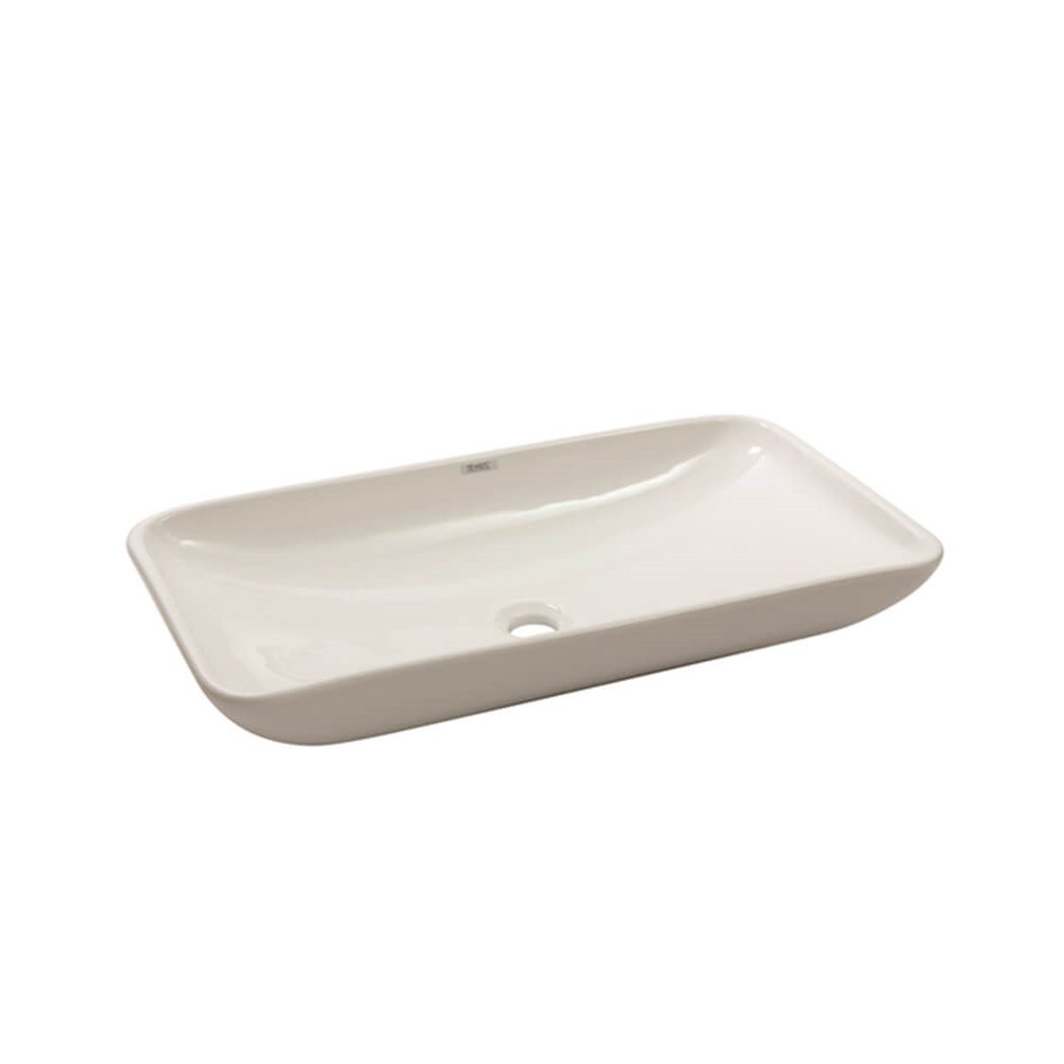 Newarc Tezgah Üstü Domino Lavabo 70X40X13,5Cm 5019 resmi