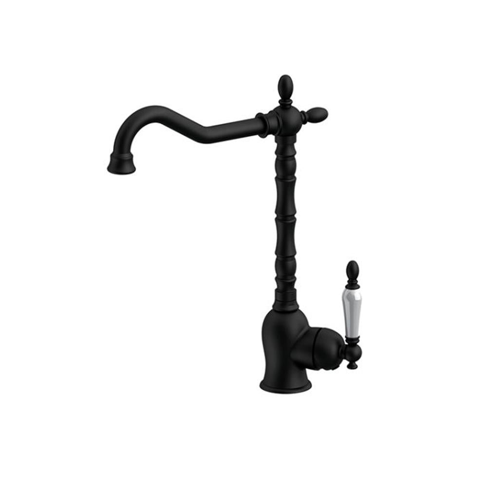 GPD Retro Tek Gövde Eviye Bataryası Siyah Mte180-s resmi