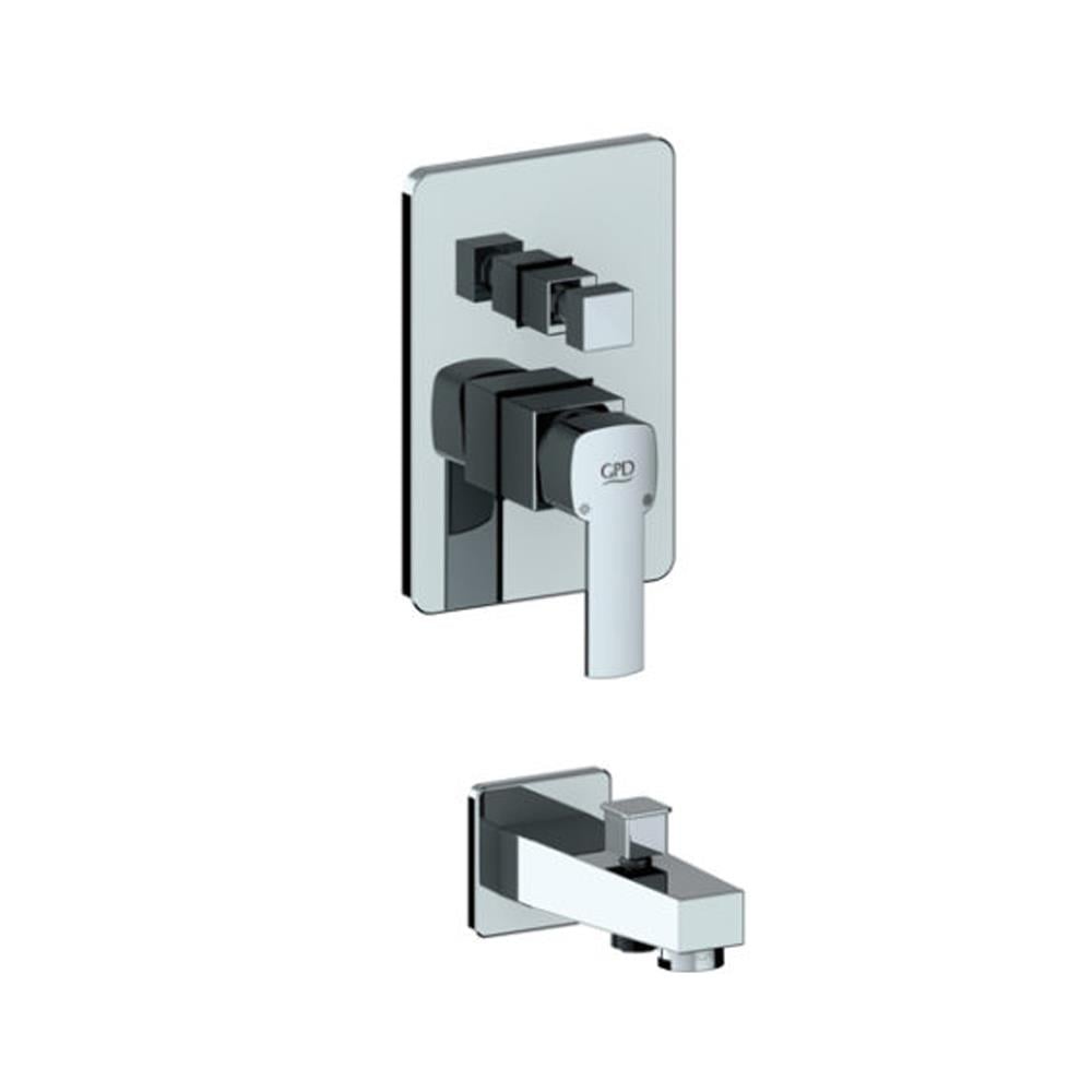 GPD Pedra Tam Ankastre Banyo Bataryası Krom Mta160 resmi