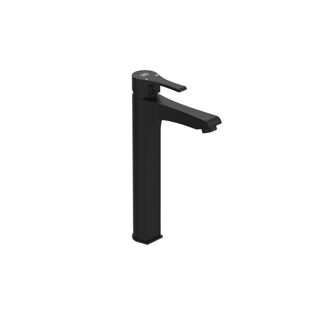 GPD Atros Set Üstü Lavabo Bataryası Siyah Msl65-s resmi