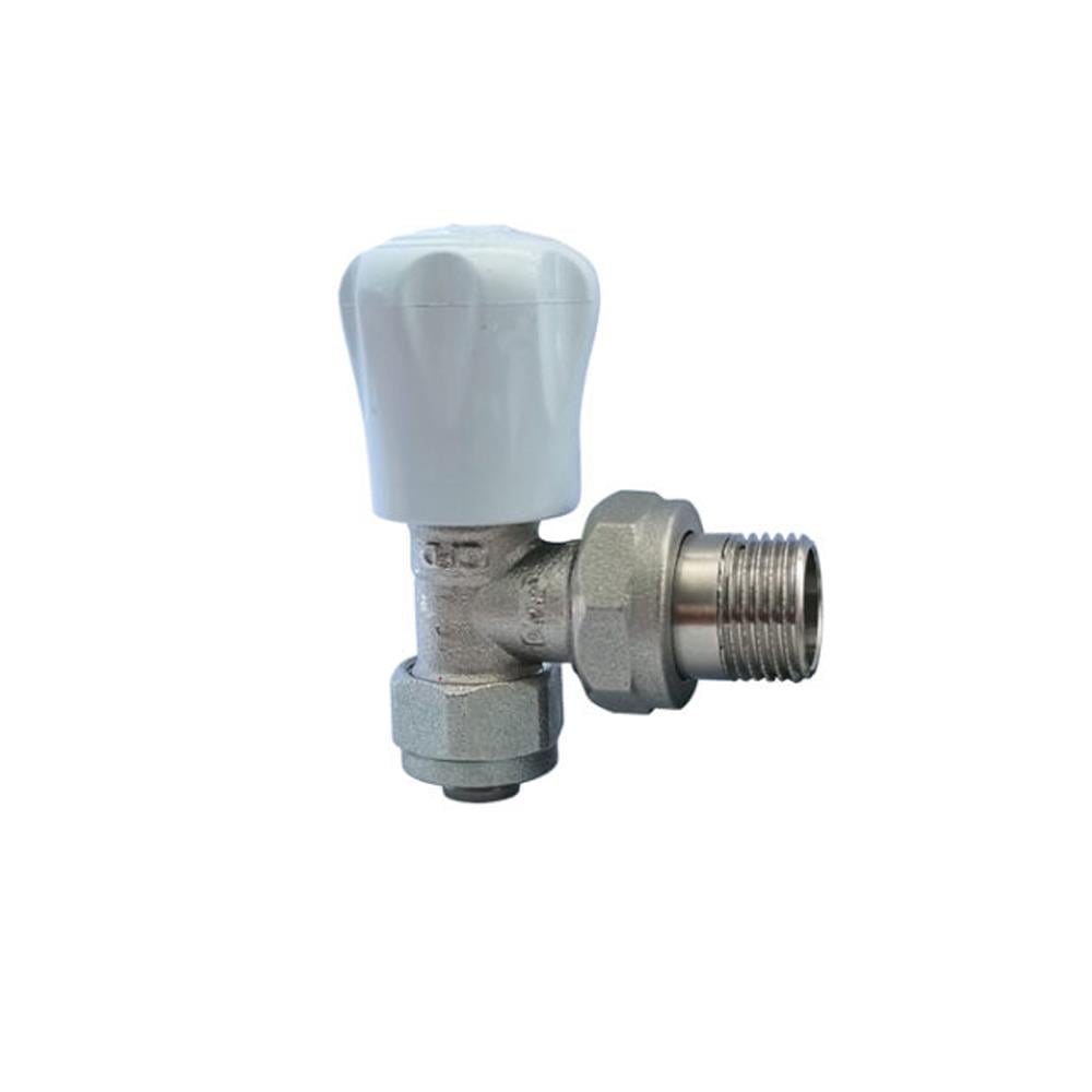 GPD 1/2" Köşe Radyatör Vanası Pex Bağlantılı Rdy25 resmi