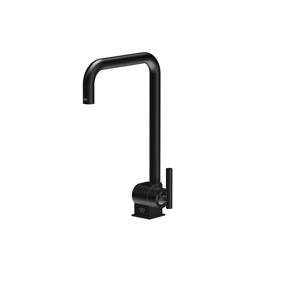 GPD Frezia Tek Gövde Eviye Bataryası Siyah Mte100-s resmi