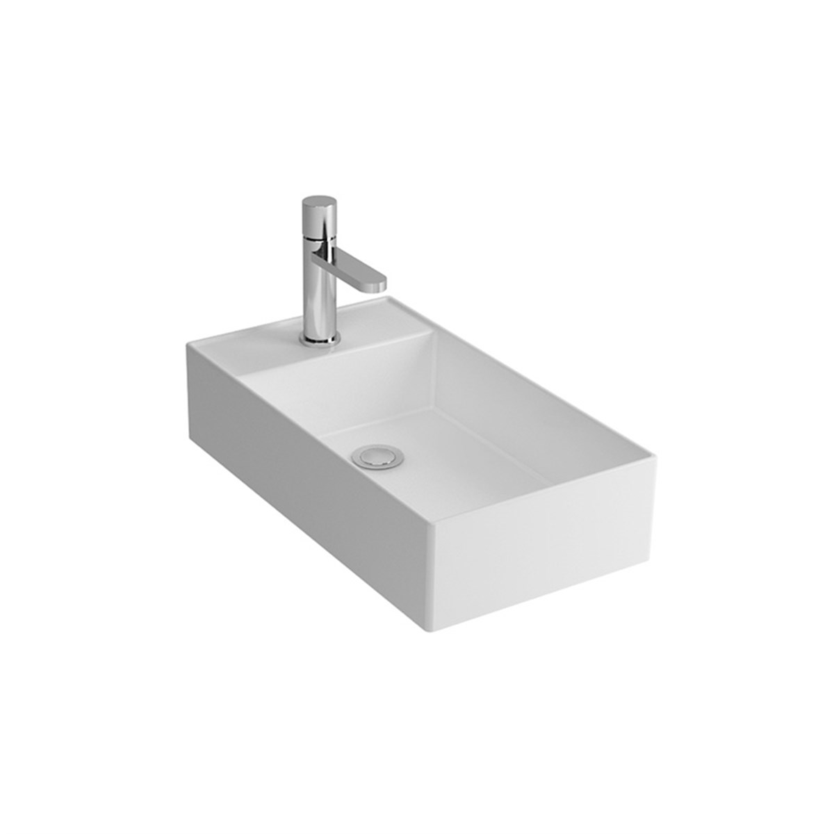 Newarc Minline Tezgah Üstü Lavabo 25x45x14cm 508025 resmi