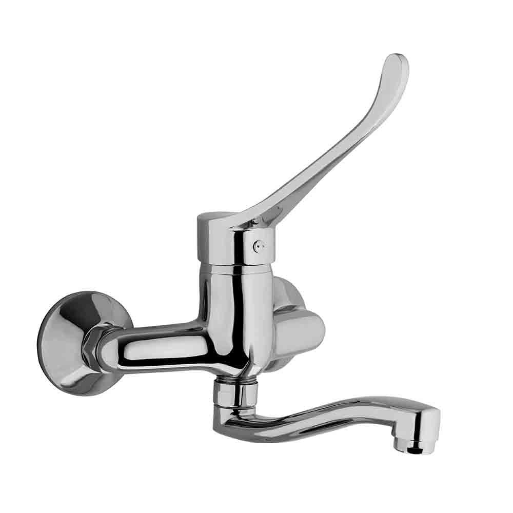 GPD Doktor/bedensel Engelli Aplike Lavabo Bataryası Krom Mal45 resmi