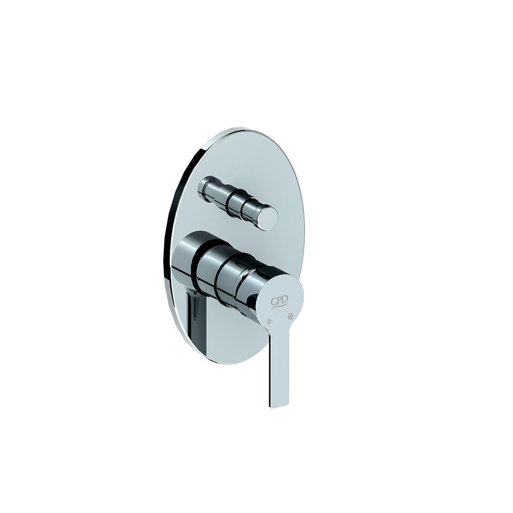 GPD Solus Ankastre Batarya Sıva Üstü Grubu Krom Sug55 resmi