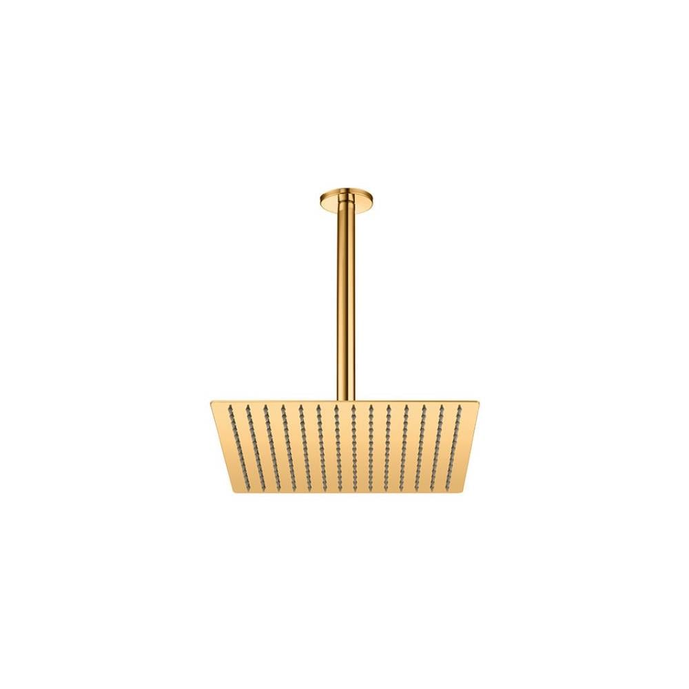 GPD Ankastre Duş Başlığı Tavandan 30x30 Cm Altın Ads21-a resmi