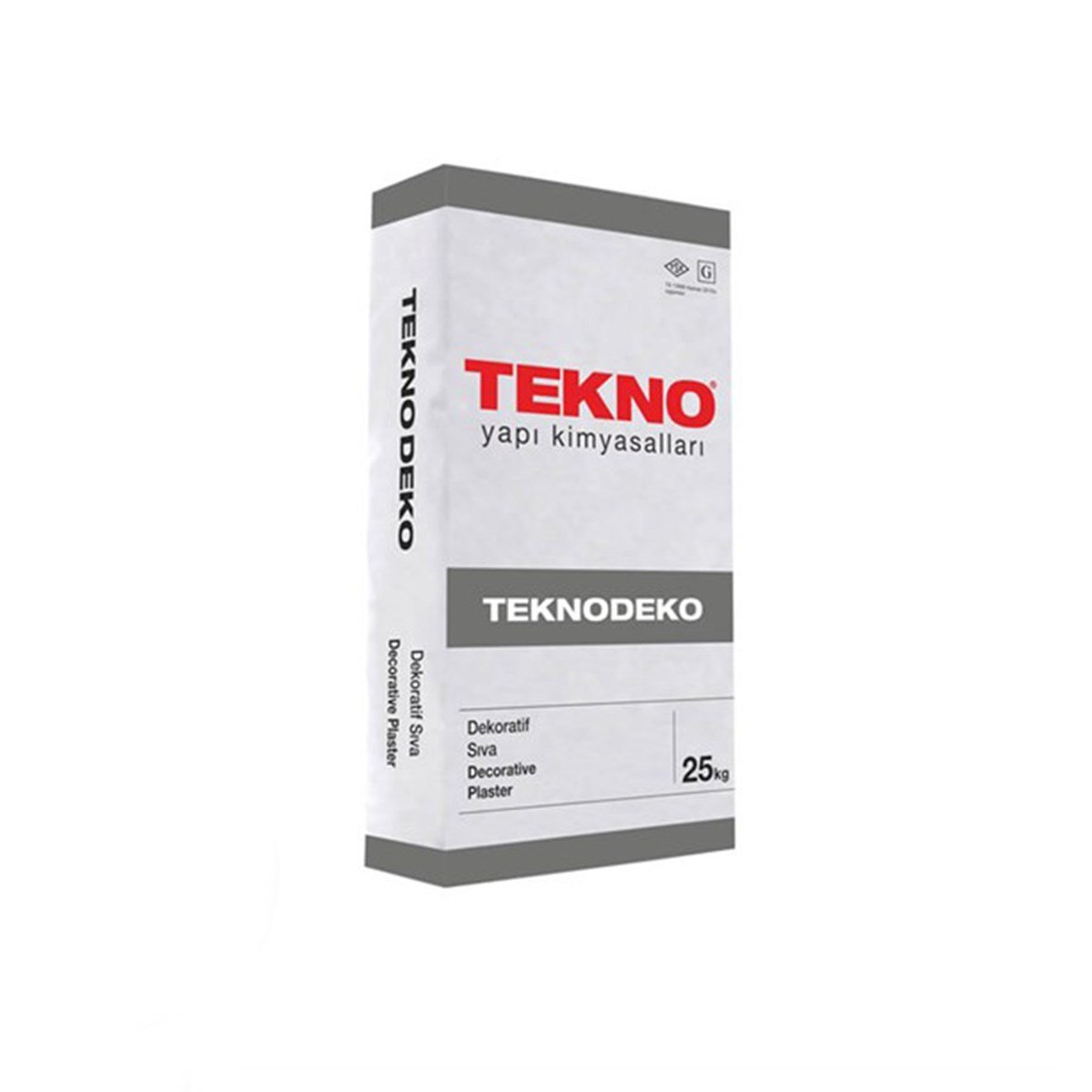 Teknodeko İnce Dekoratif Sıva 1.2mm 25/1 resmi