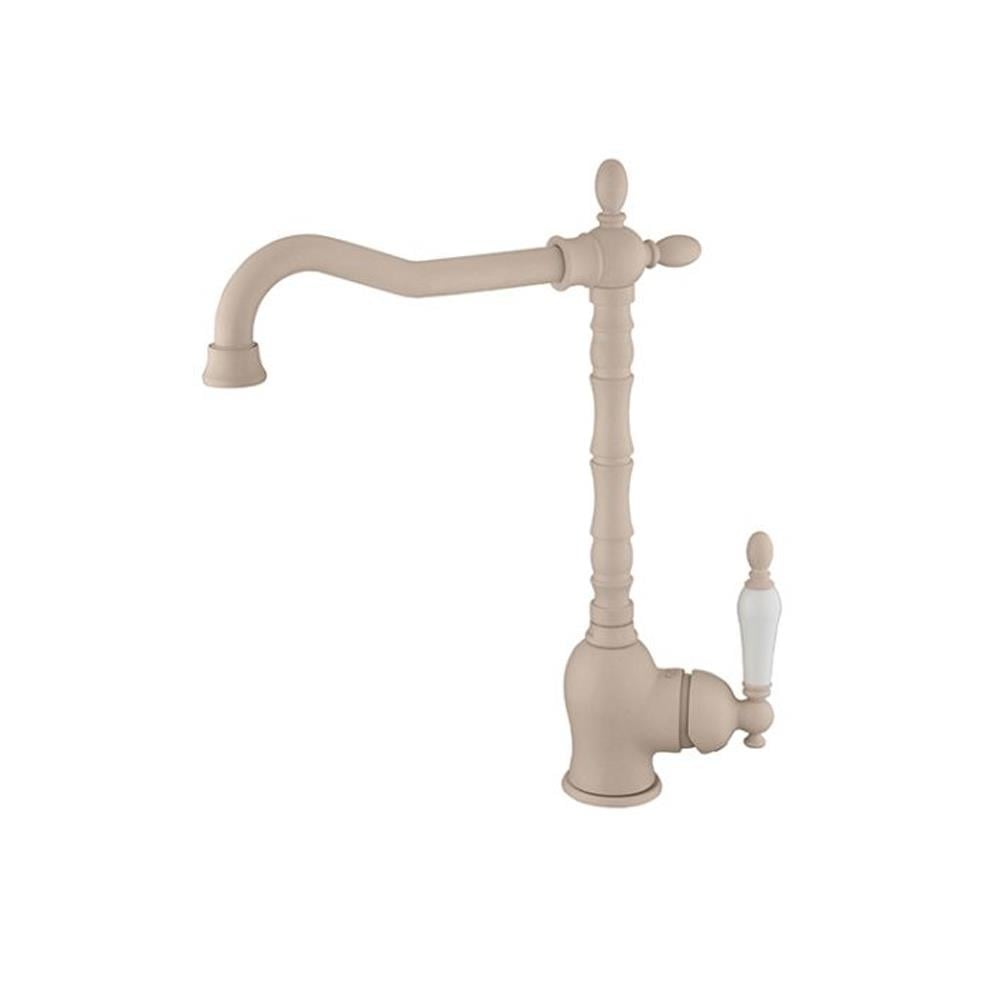 GPD Retro Tek Gövde Eviye Bataryası Krem Granit Mte180-kg resmi