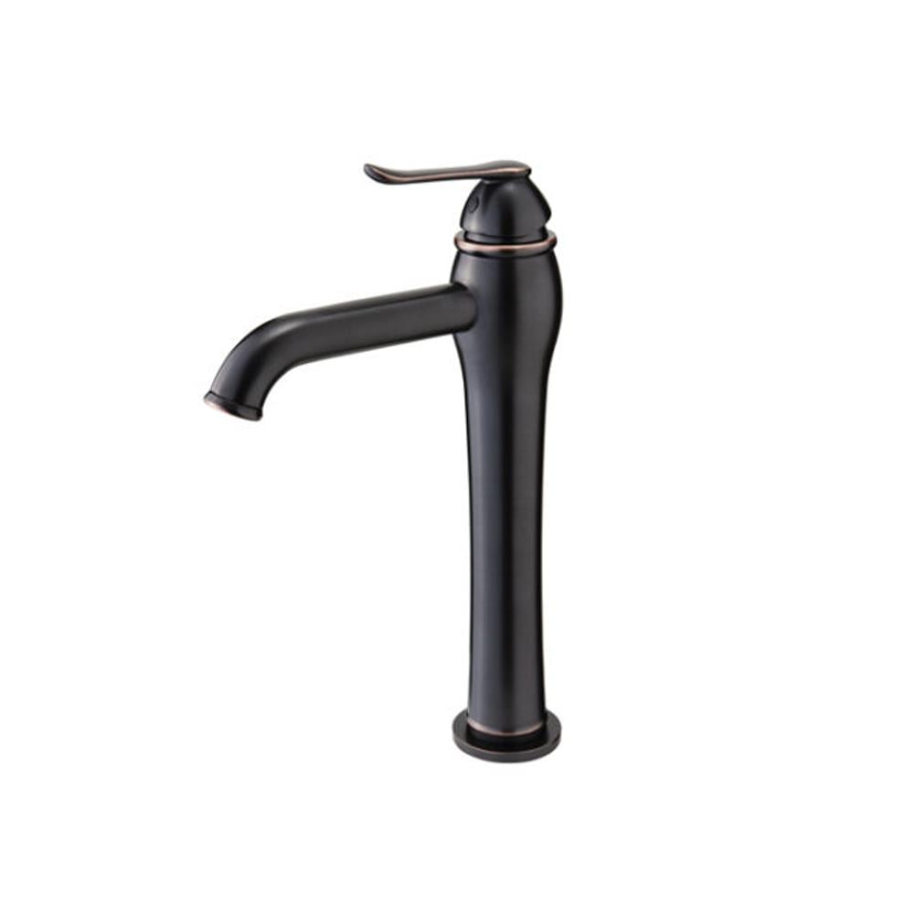 GPD Tauro Set Üstü Lavabo Bataryası Mat Siyah Msl150-o resmi