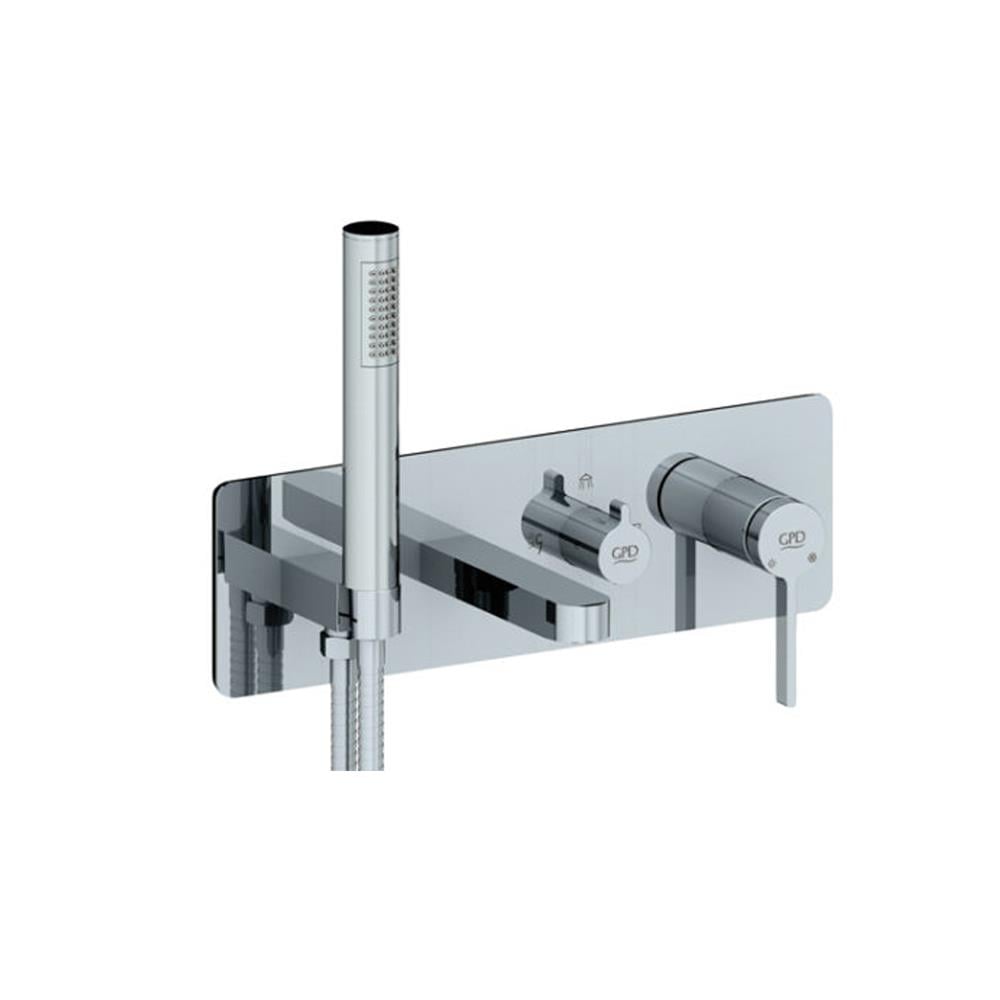 GPD Gildo Mix Kombine Ankastre Banyo Bataryası Krom Mka165 resmi