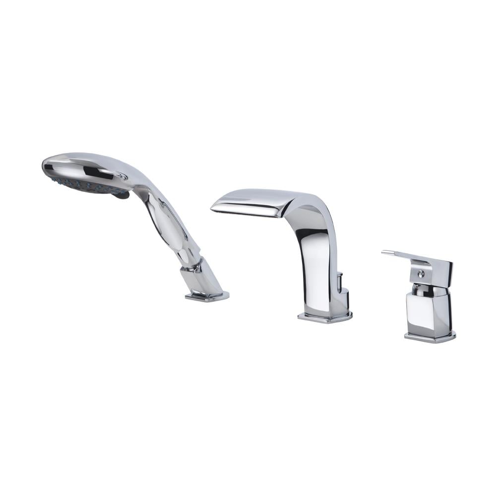 GPD Atros Ankastre Küvet Bataryası (3 Delikli) Krom Mak65-c resmi