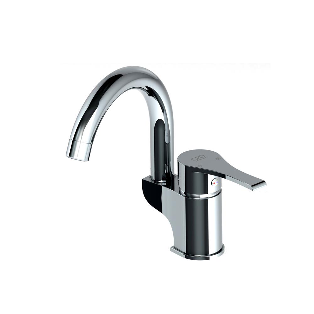 GPD Atros Tek Gövde Lavabo Bataryası Krom Mtl65-c resmi