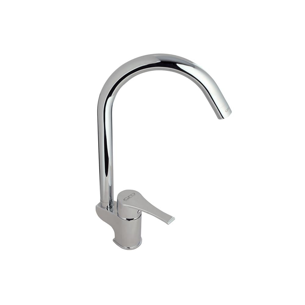 GPD Atros Tek Gövde Eviye Bataryası Krom Mte65-c resmi