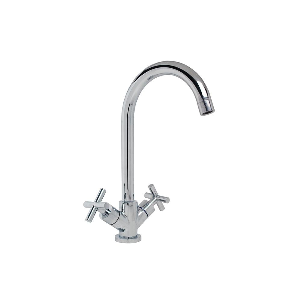 GPD Nino Döner U Borulu Eviye Bataryası Krom Ueb05 resmi