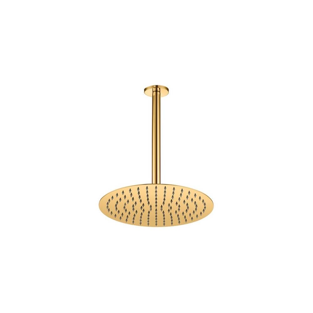 GPD Ankastre Duş Başlığı Tavandan Ø30 Cm Altın Ads22-a resmi