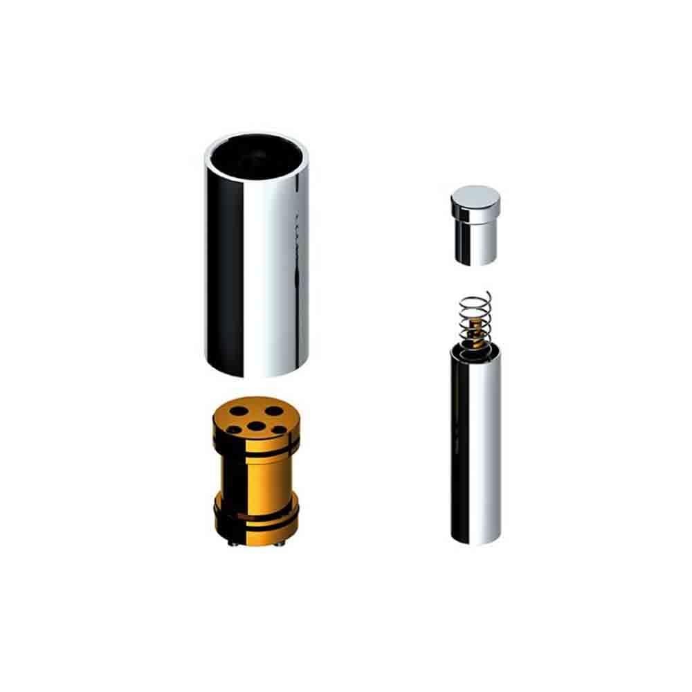 GPD Ankastre Banyo Kabin Uzatma Grubu Ø35 Krom Aug03 resmi