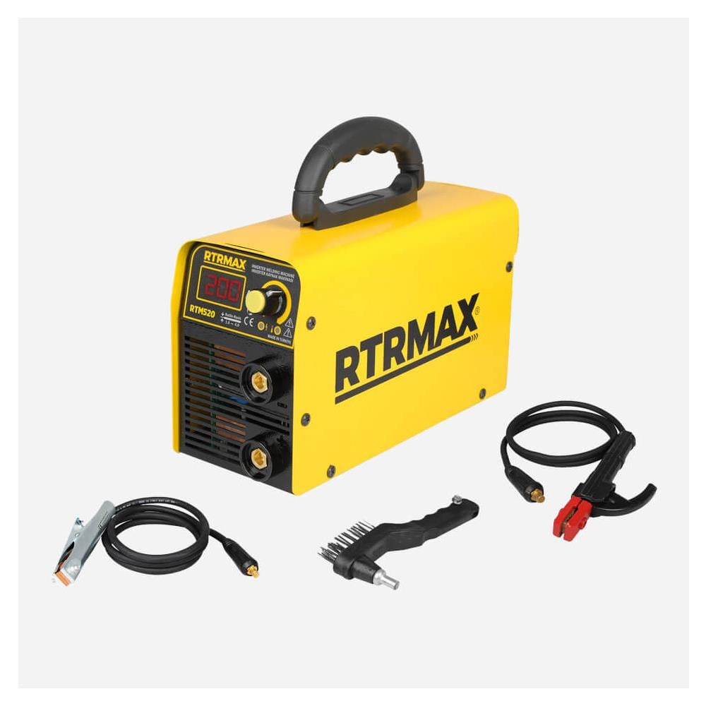 Rtrmax Rtm520 İnverter Kaynak Makinası 200a resmi