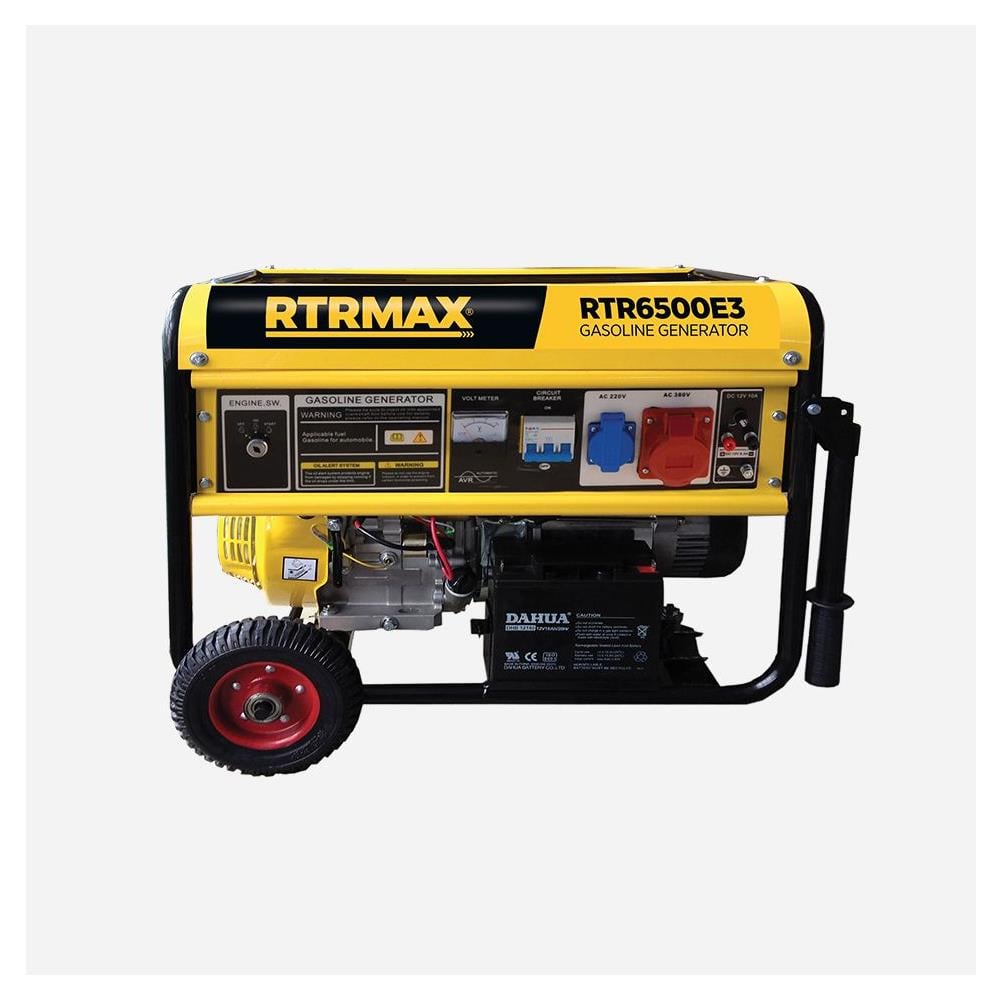 Rtrmax Rtr6500e3 Benzinli Jeneratör 6.8 Kva 5.5 Kw resmi
