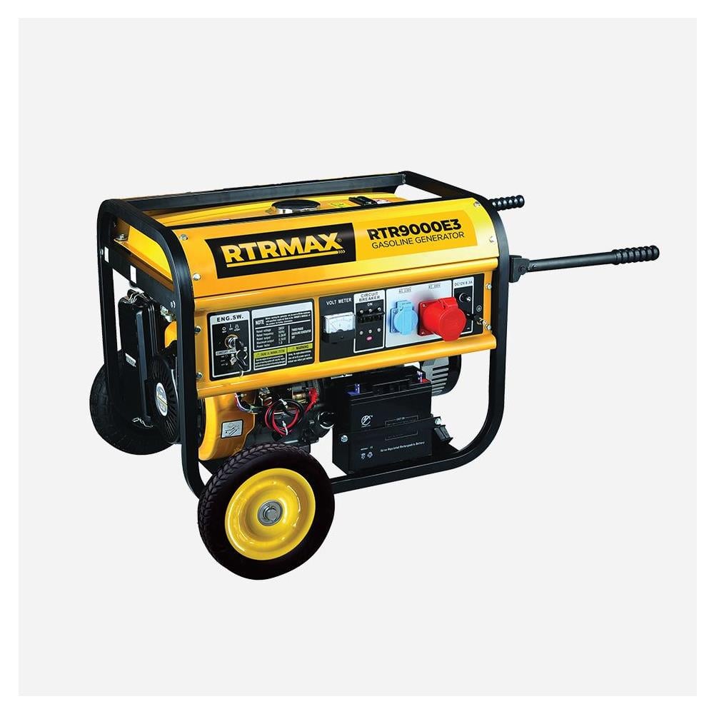 Rtrmax Rtr9000e3 Benzinli Jeneratör 9.4 Kva 7.5 Kw resmi
