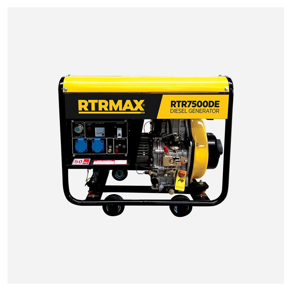 Rtrmax Rtr7500de Dizel Jeneratör 6.0 Kva 4.8 Kw resmi