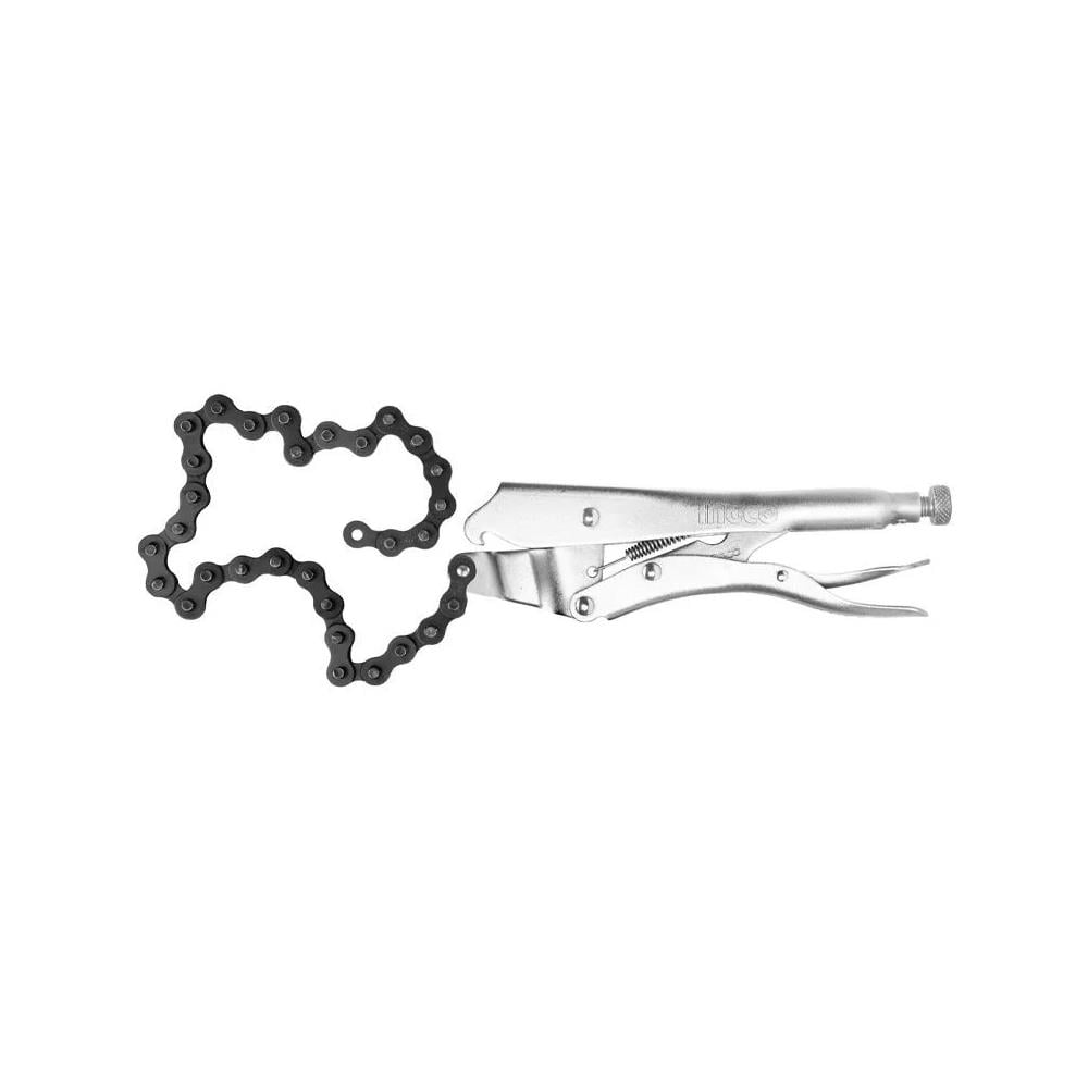 İngco Endüstriyel Zincirli Ayarlı Pense 250mm ING-HCLP0210 resmi