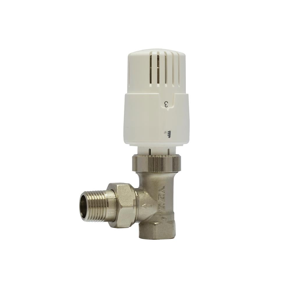 Eca 1/2'' TRV4 Termostatik Köşe Radyatör Vanası 602120755 resmi