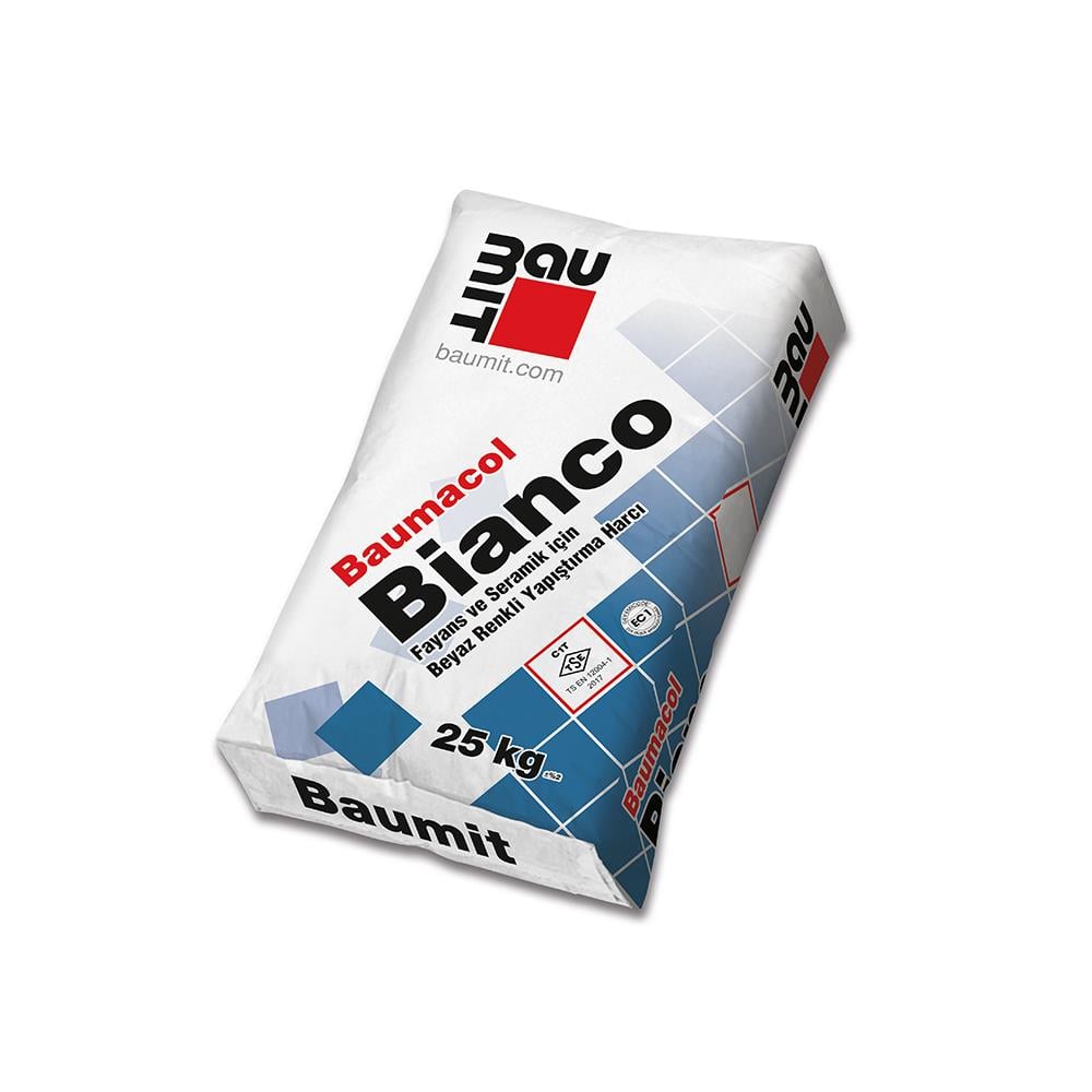 Baumit Bianco Seramik Yapıştırıcı Beyaz 25 Kg resmi