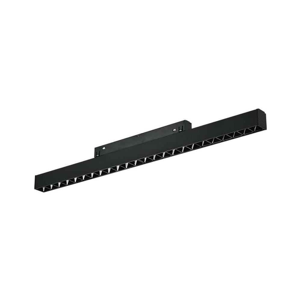 Forlife Siyah Lensli Magnet Armatür 24W 4000K Ilık Beyaz FL-5514 resmi