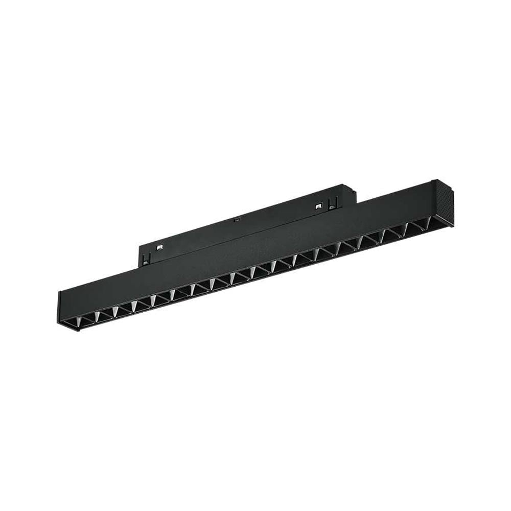 Forlife Siyah Lensli Magnet Armatür 18W 6500K Beyaz FL-5513 resmi