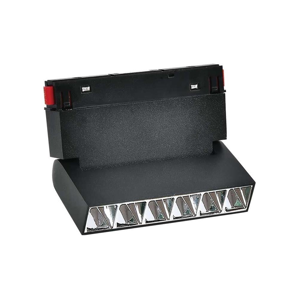 Forlife Silver Lensli Hareketli Magnet Armatür 6W 4000K Ilık Beyaz FL-5521 S resmi