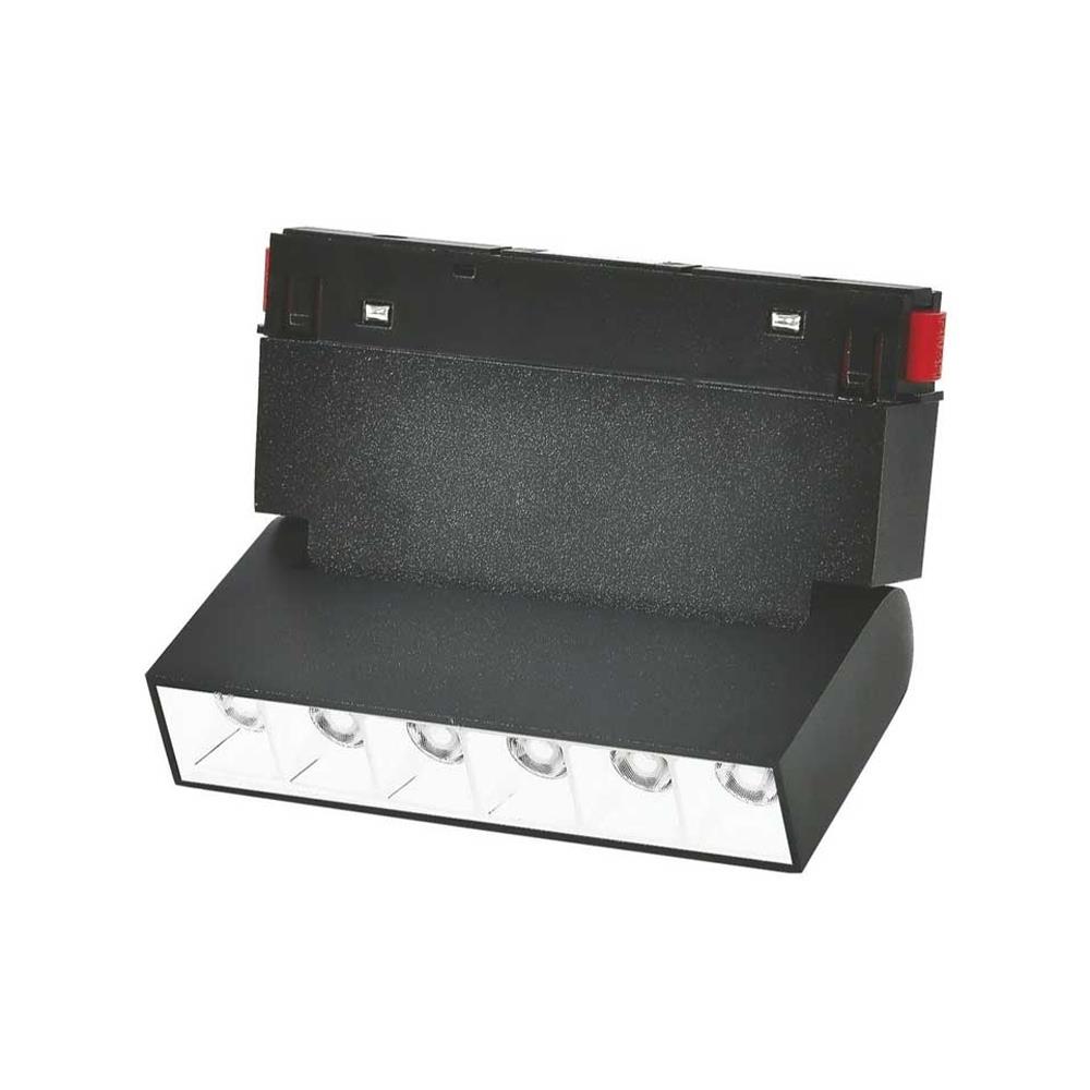 Forlife Beyaz Kompakt Lensli Hareketli Magnet Armatür 6W 6500K Beyaz FL-6621 W resmi