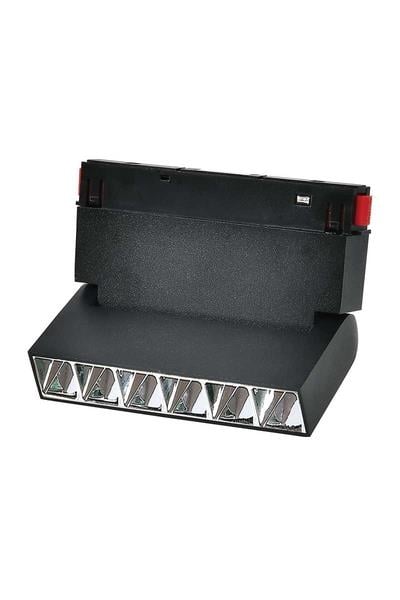 Forlife Beyaz Lensli Hareketli Dimlenebilir Magnet Armatür 6W 6500K Beyaz FL-5521 W resmi