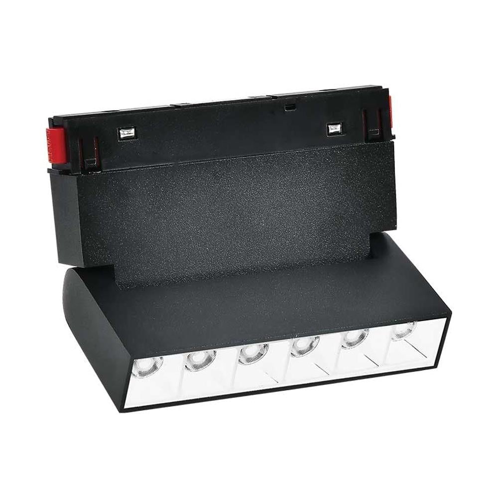 Forlife Beyaz Lensli Hareketli Magnet Armatür 6W 3200K Gün Işığı FL-5521 W resmi