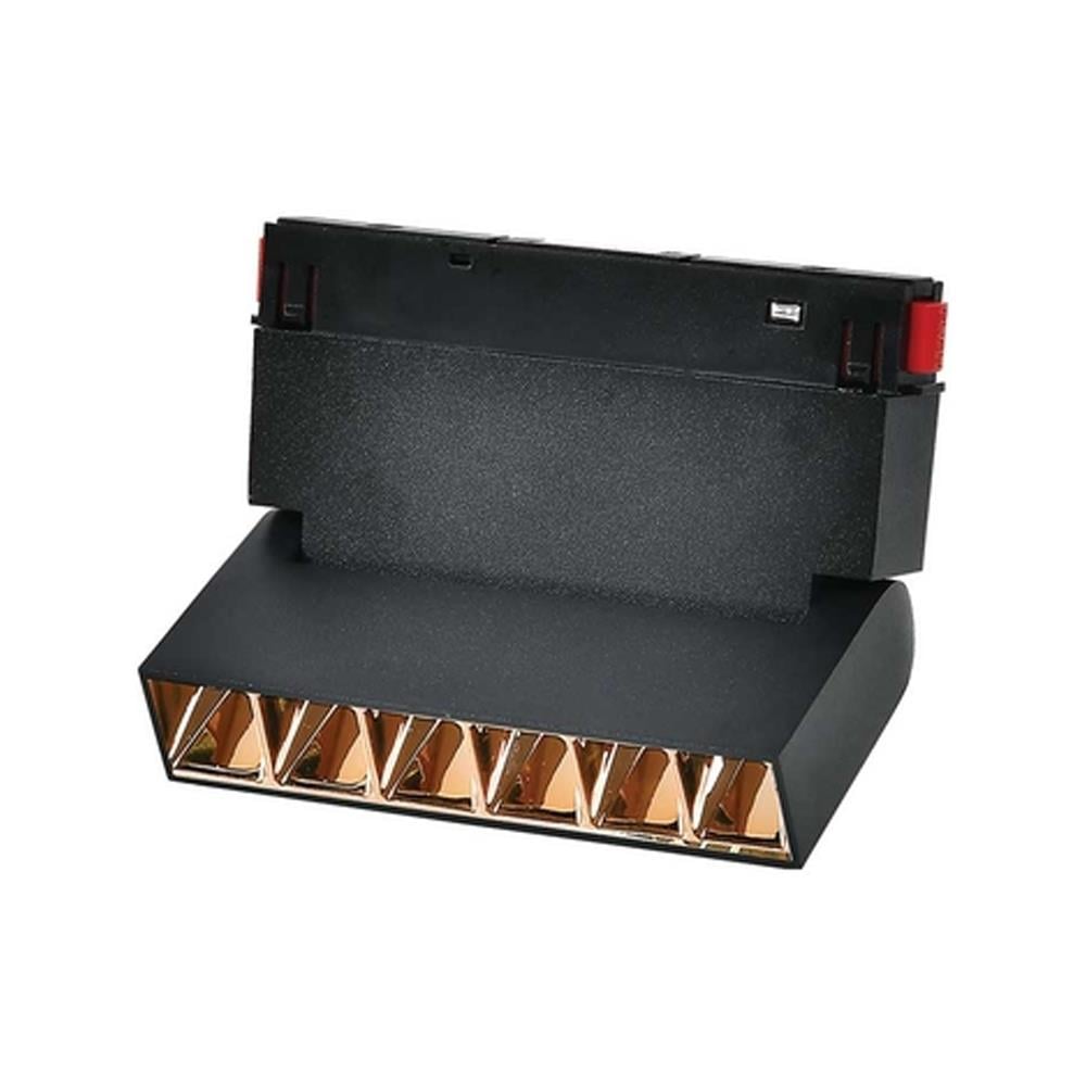 Forlife Rose Lensli Hareketli Dimlenebilir Magnet Armatür 6W 6500K Beyaz FL-5521 RD resmi