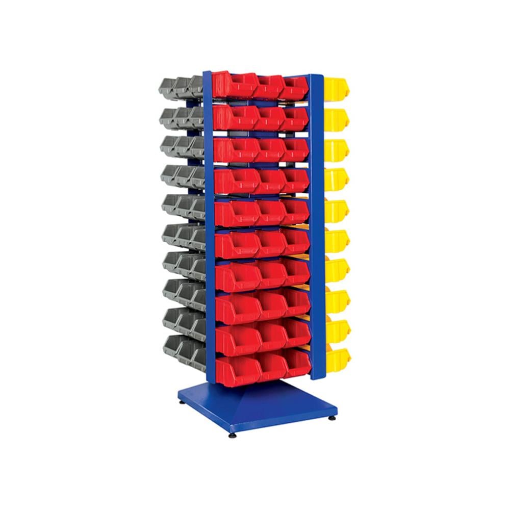 Sembol Plastik Metal Avadanlık Standı  Stand 7 71x71x175cm (120 Adet Avadanlık) resmi