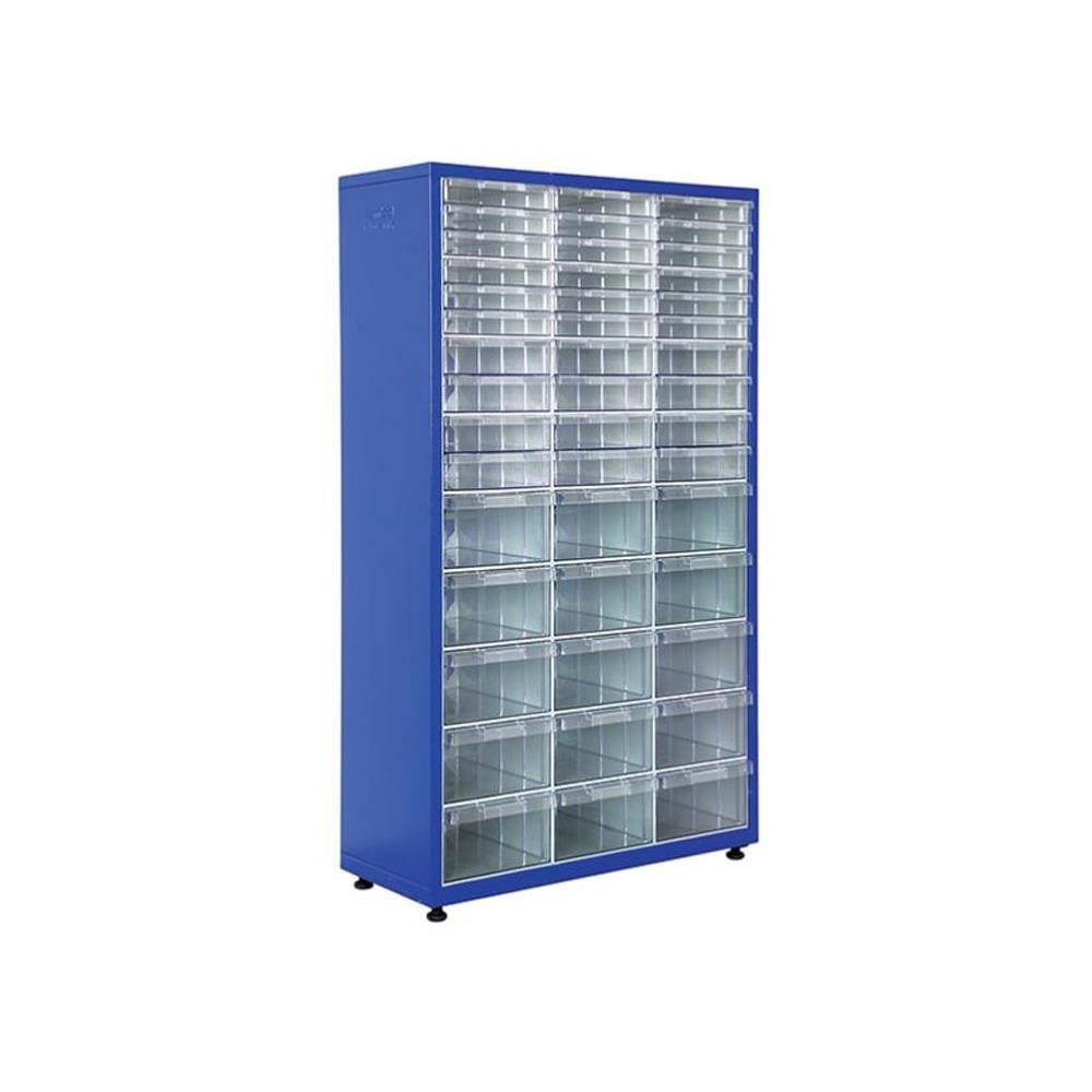 Sembol Plastik Çekmeceli Tek Yönlü Metal Dolap TMD 510-3 910x360x1440mm resmi