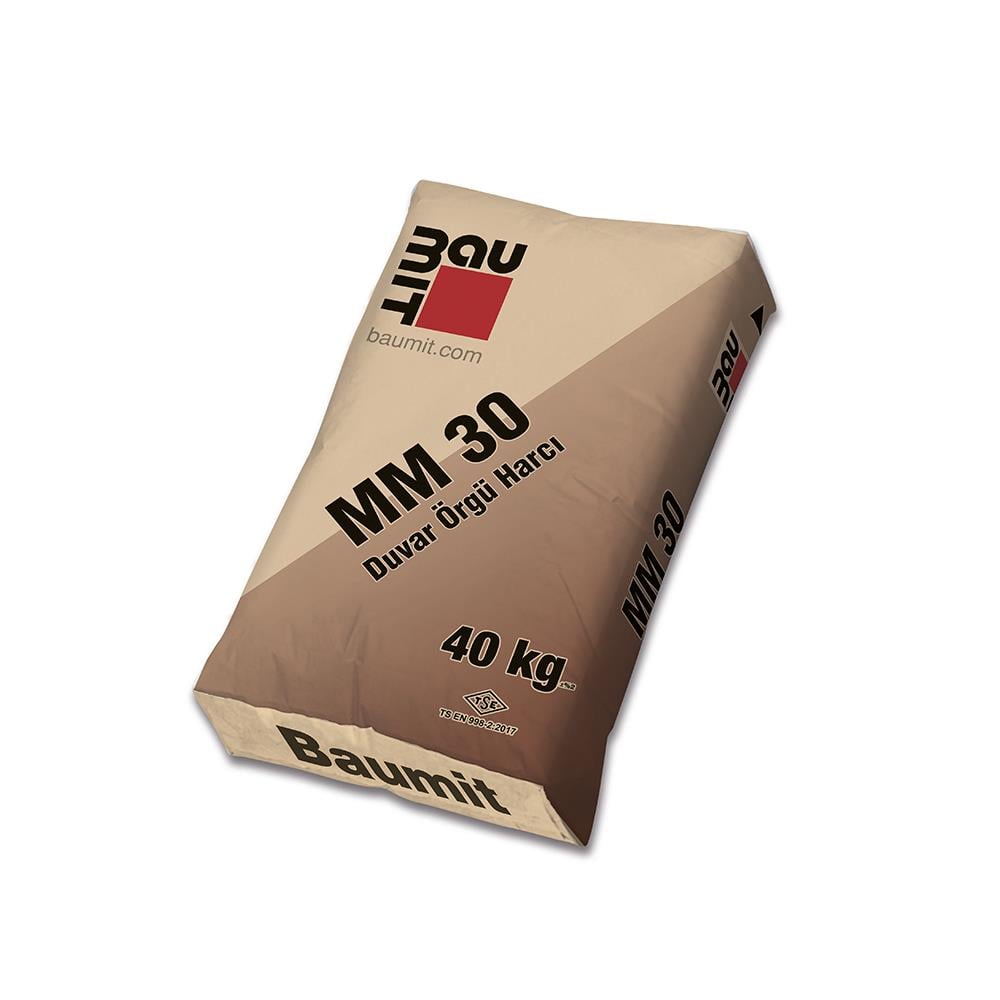 Baumit MM30 Tuğla Duvar Örgü Harcı 40 Kg resmi