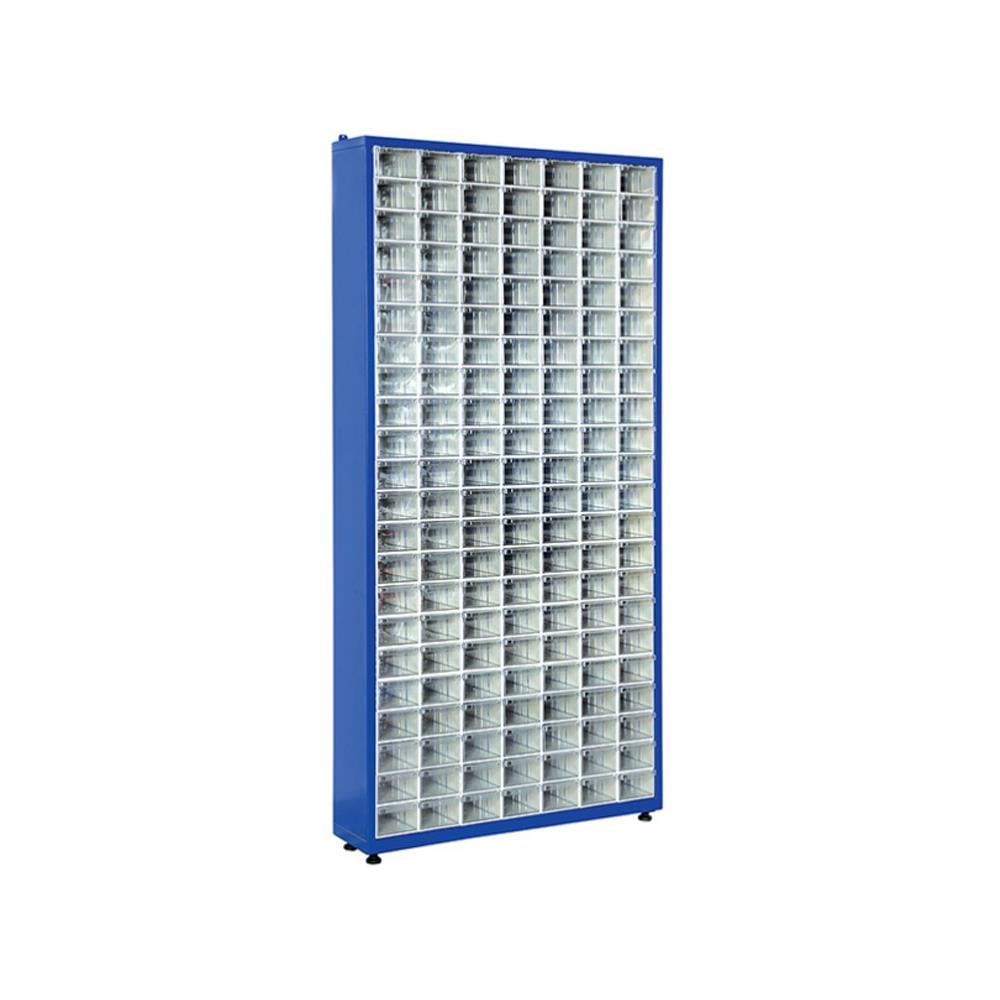 Sembol Plastik Çekmeceli Tek Yönlü Metal Dolap TMD 120 915x205x1860mm resmi