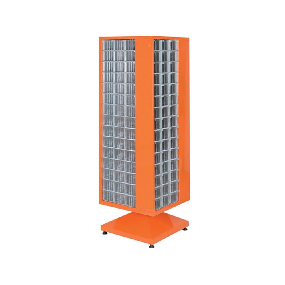 Sembol Plastik Çekmeceli Döner Metal Dolap MTY 110 540x540x1700mm resmi