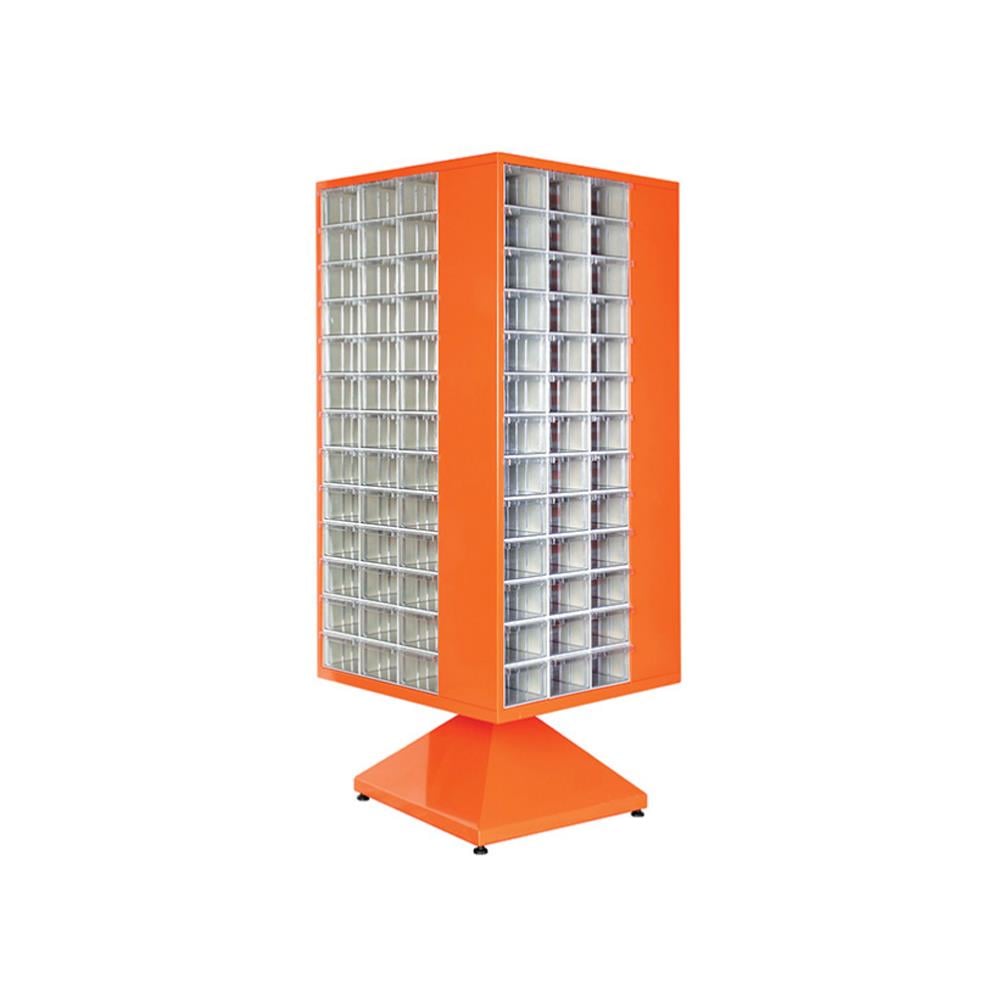 Sembol Plastik Çekmeceli Döner Metal Dolap MT 175-156 780x780x1850mm resmi