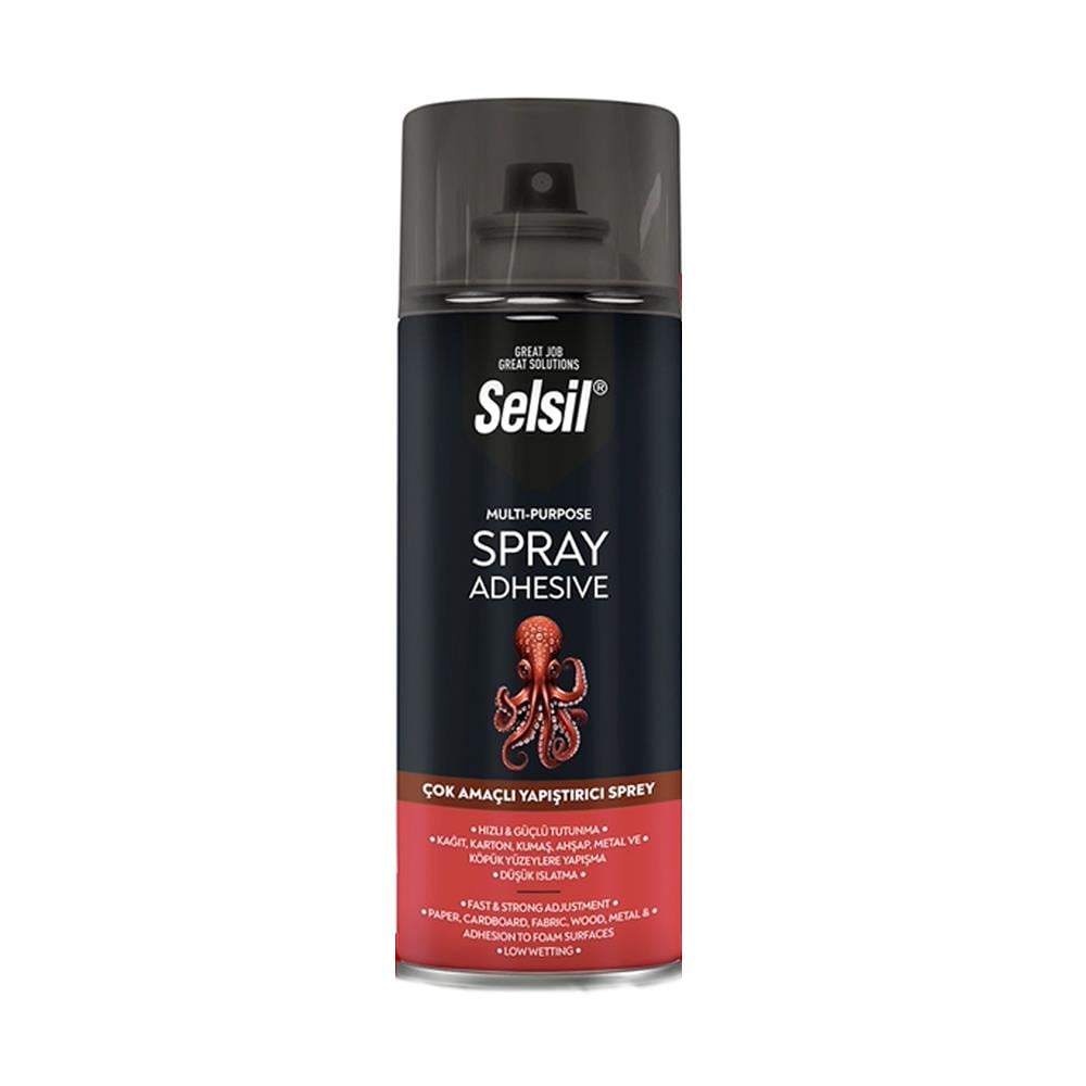 Selsil Çok Amaçlı Sprey Yapıştırıcı 400 Ml 45269 resmi