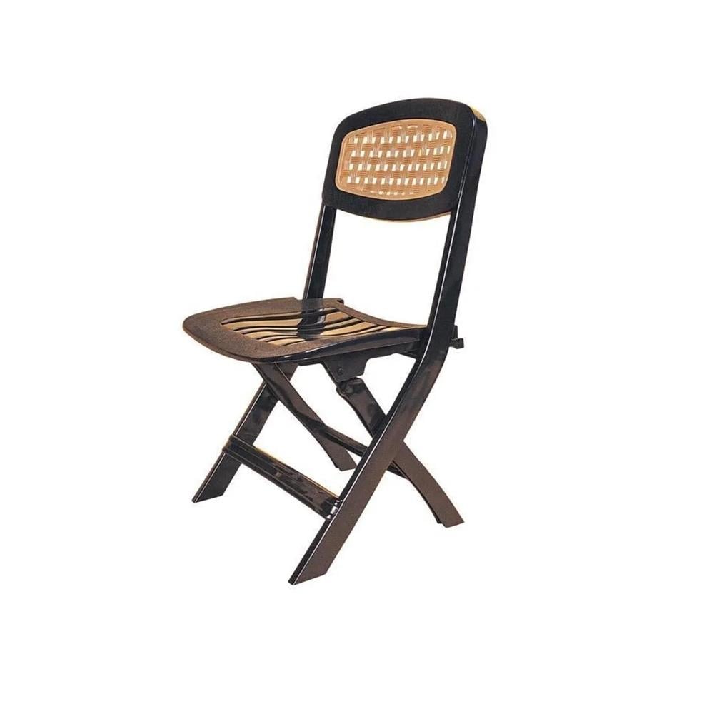 Brezza 2530 Katlanır Sandalye Koyu Kahve resmi