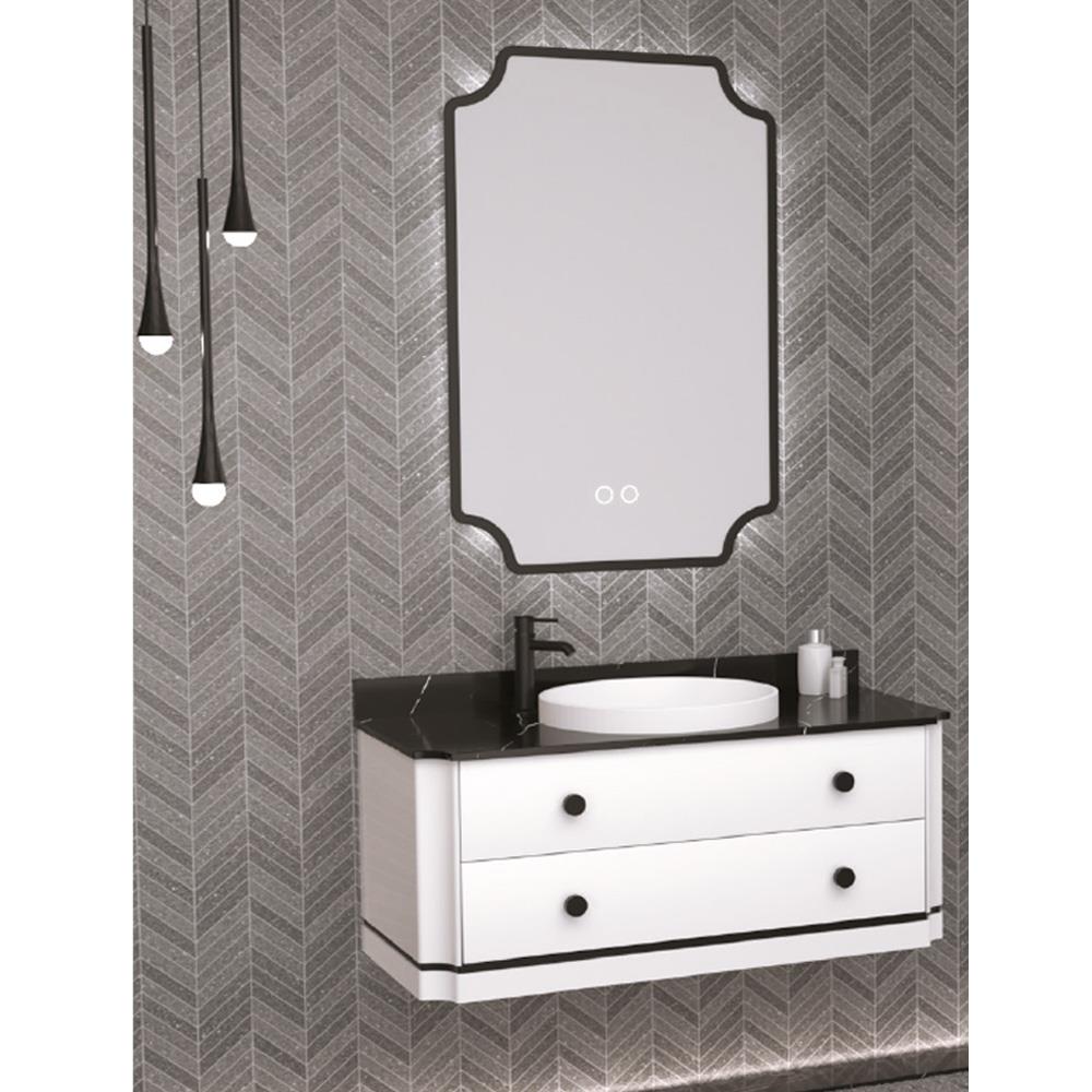 Aquanil Adria 100 Cm Banyo Dolabı - Beyaz resmi