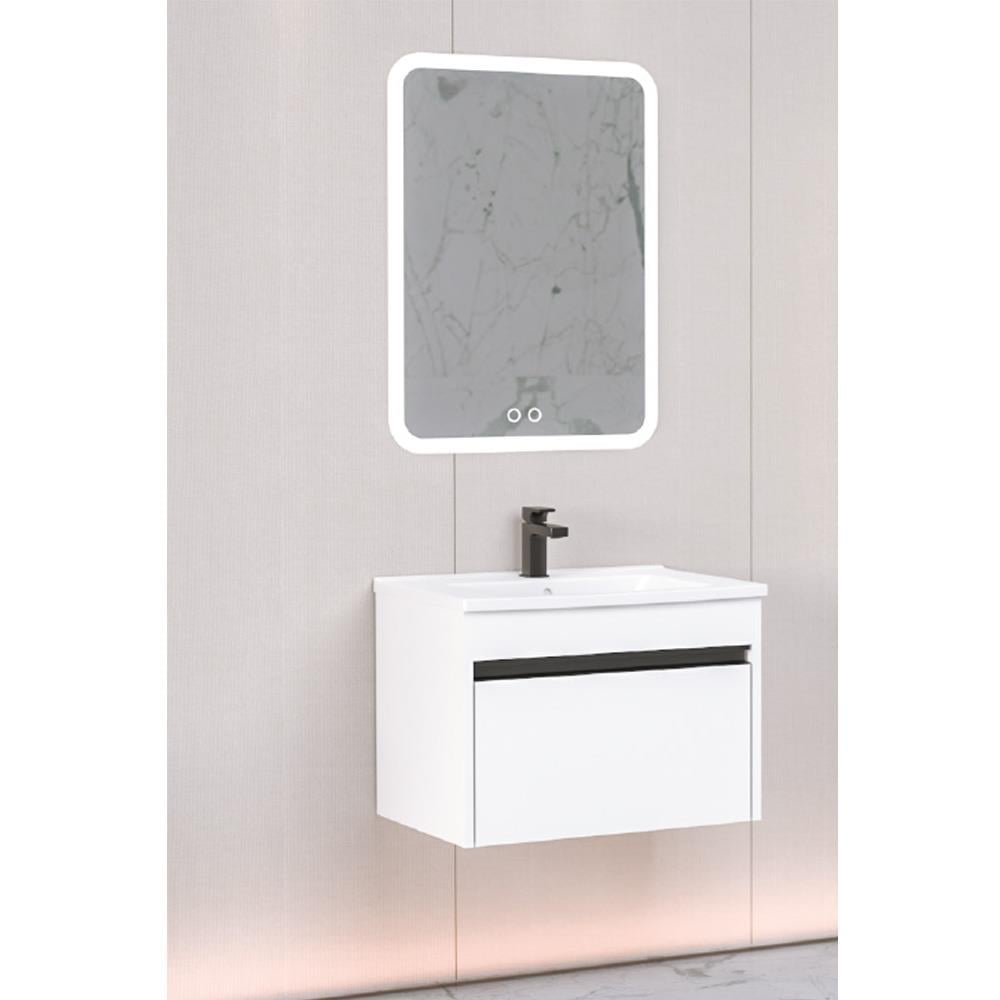 Aquanil Duenos 65 Cm Cmr Banyo Dolabı - Beyaz resmi